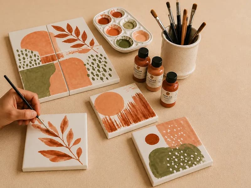 PINTURA EM AZULEJO