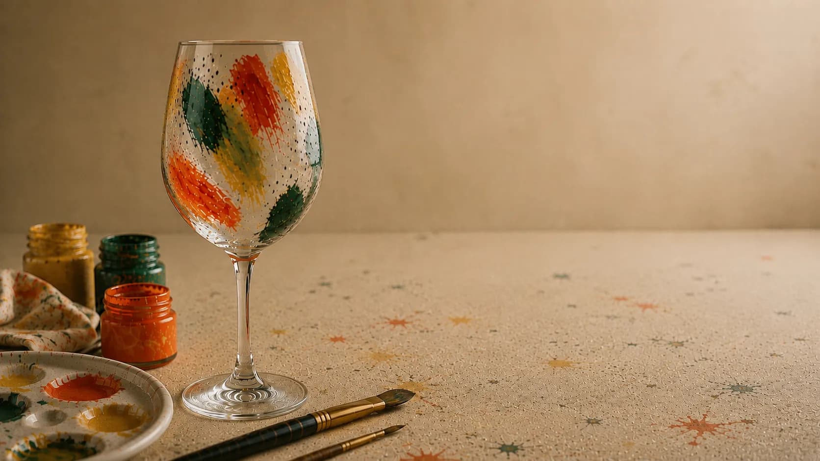 PINTURA EM TAÇA